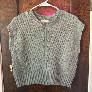 Tank top sweater